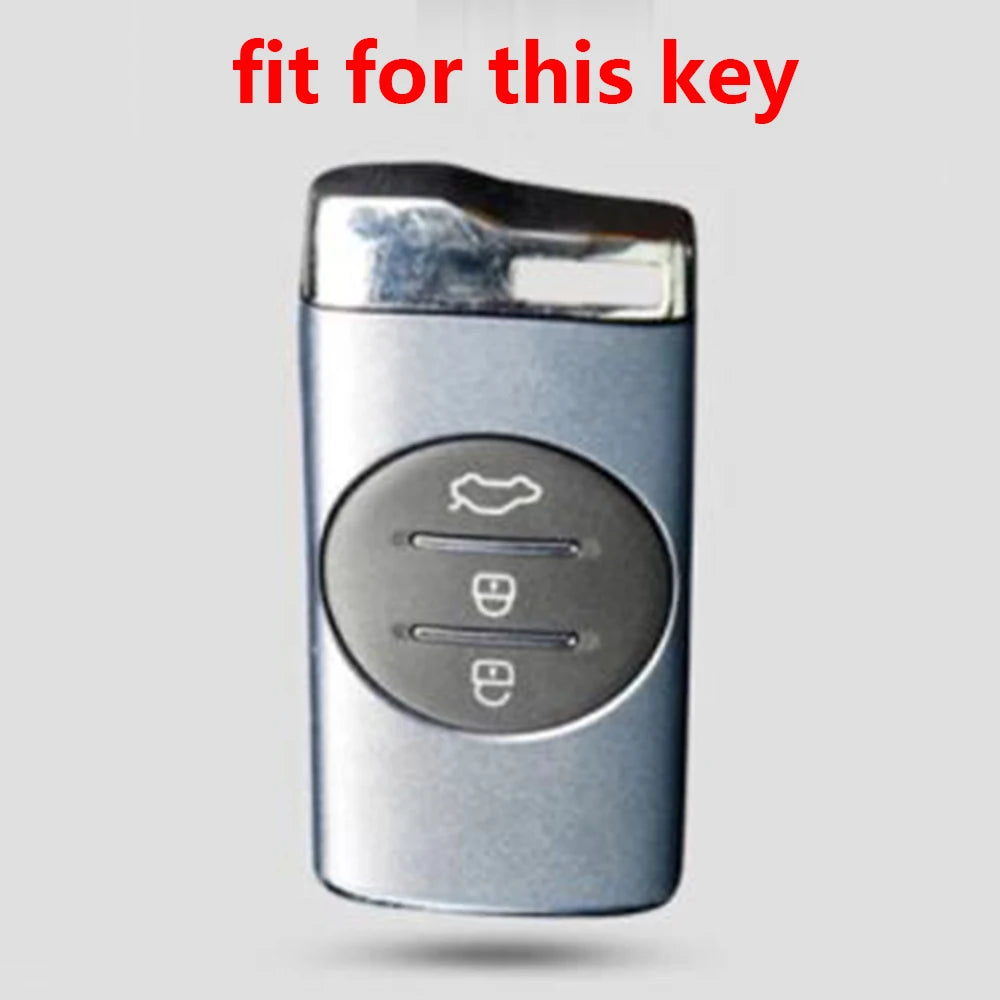 Silicone 3-Button Remote Key Cover for Chery Tiggo & Exeed Models