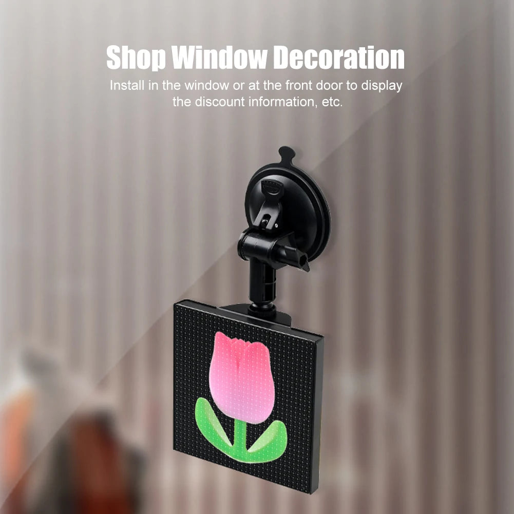 Smart LED Car Sign – App Controlled Pixel Display (32x32)