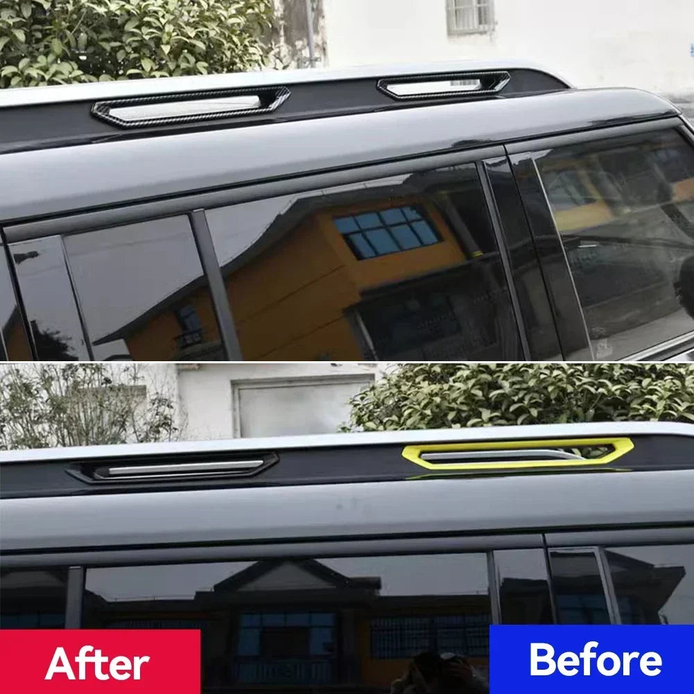 Carbon Fiber Roof Rack Trim (6PCS) for Jetour T2 / 2023–2024