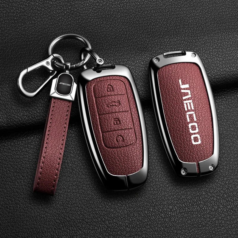 Galvanized Alloy Key Case for Omoda JAECOO J6, J7, J8, Phev 2023-2025