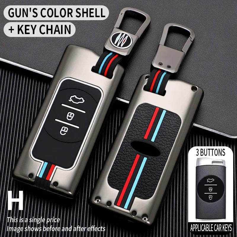 Zinc Alloy Remote Key Case Cover for Chery Tiggo & Arrizo Models