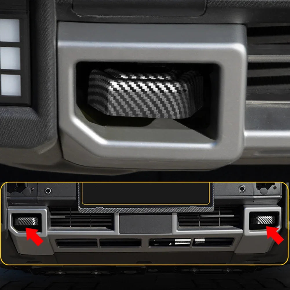 Chery Jetour Traveller T2 Trailer Hook Cover – ABS Decorative Sticker