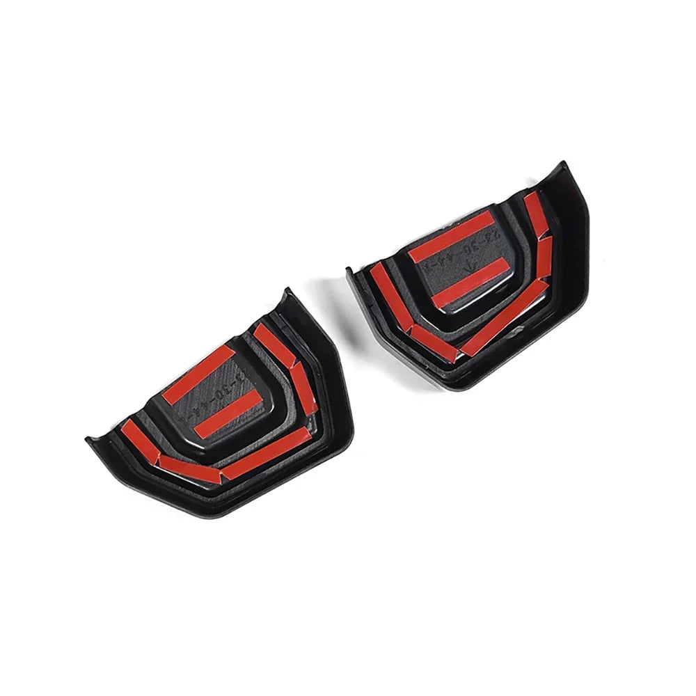 2PCS Trailer Hook Cover Trim Chery Jetour T2 Traveller 2023–2024 – ABS Exterior Sticker Set