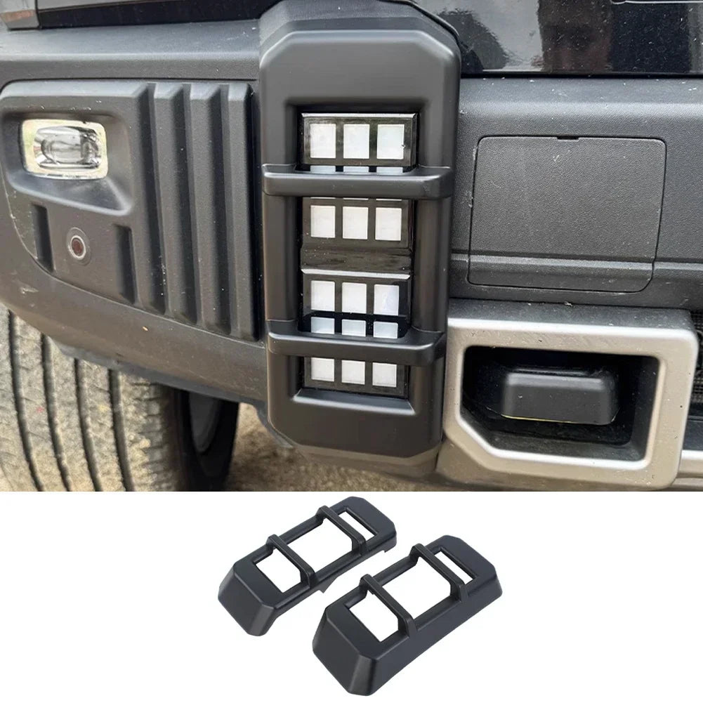 Chery Jetour T2 2023-2024 Headlight & Taillight Trim Covers – 2PCS ABS