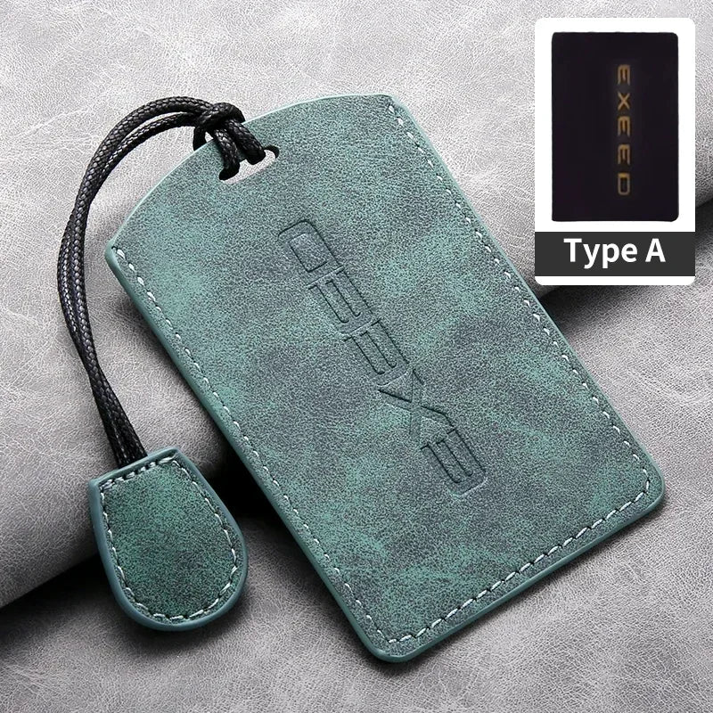 Leather Key Case for Chery EXEED – Stylish Car Fob Cover