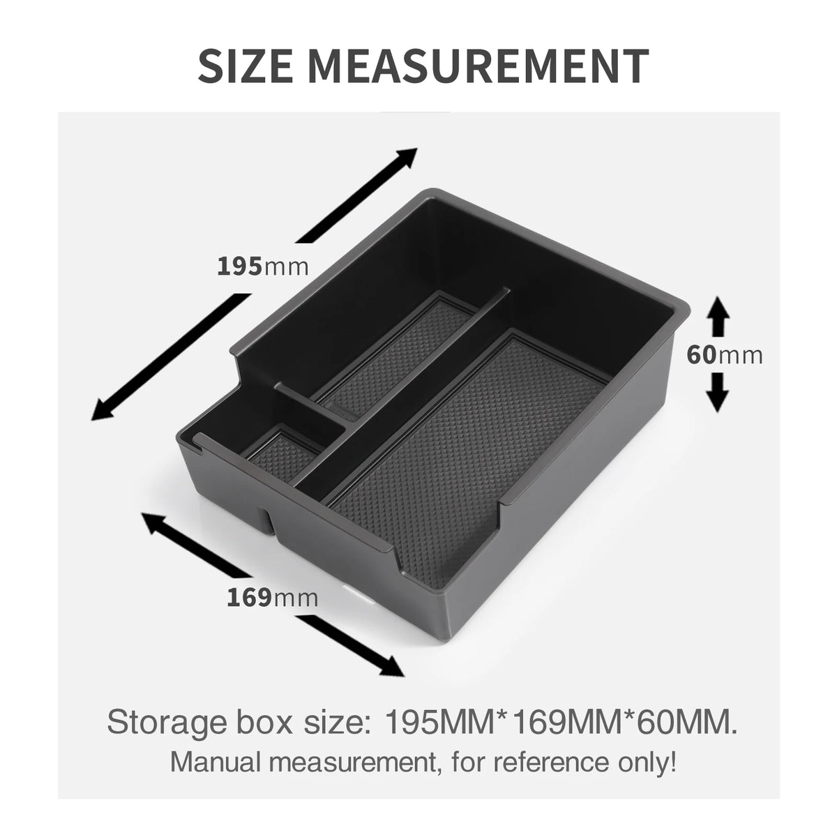 Armrest Console Organizer Tray for Chery OMODA 5 / C5 / E5 / T34 / FX (2022–2024)