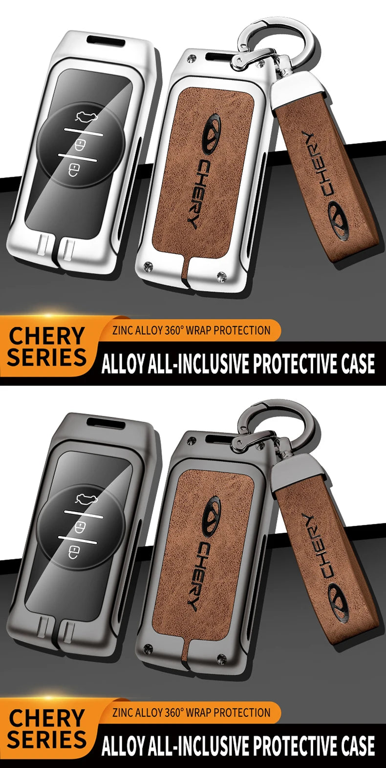 Zinc Alloy Key Cover for Chery Tiggo & Exeed