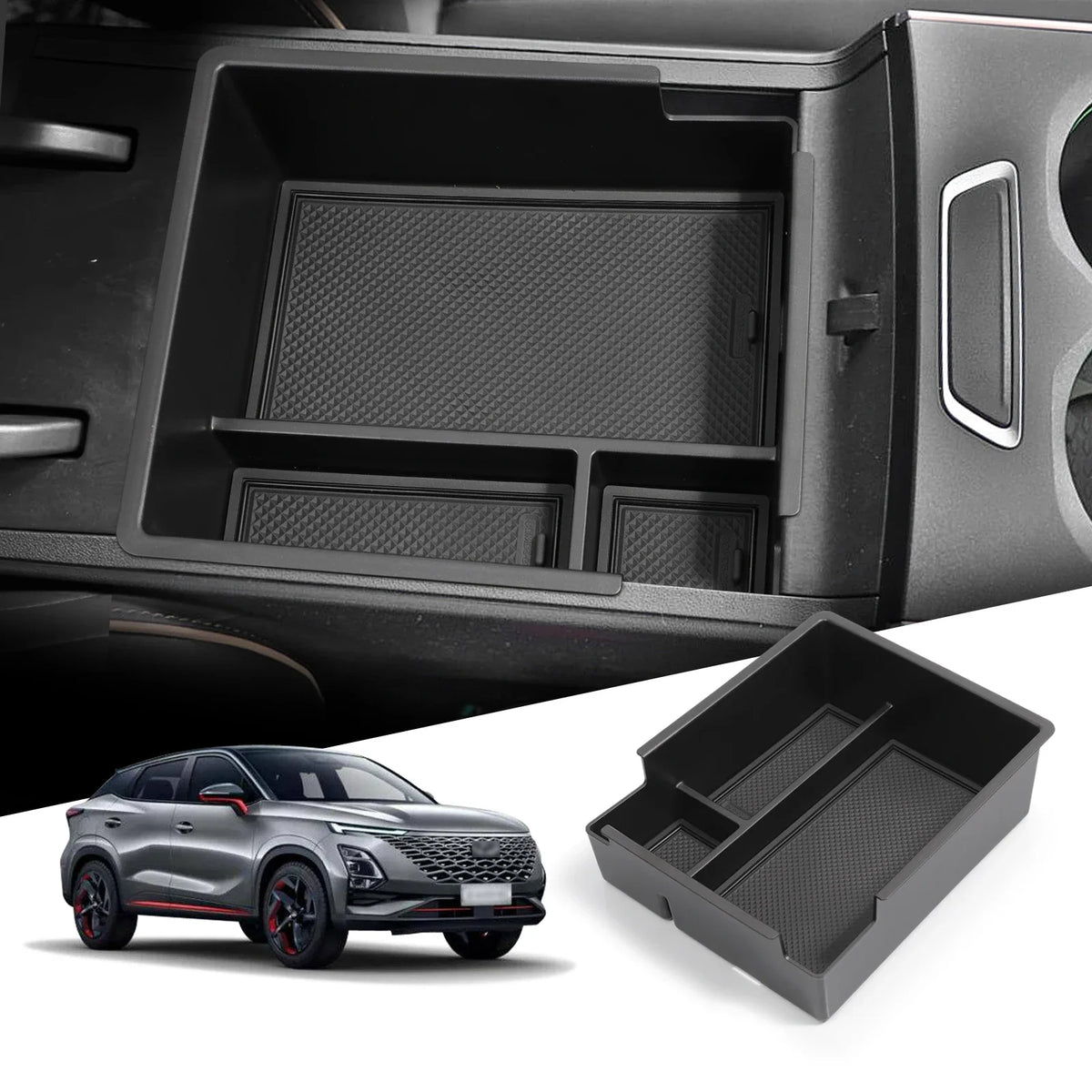 Center Console Armrest Storage Box for Chery OMODA 5 (2023–2024)