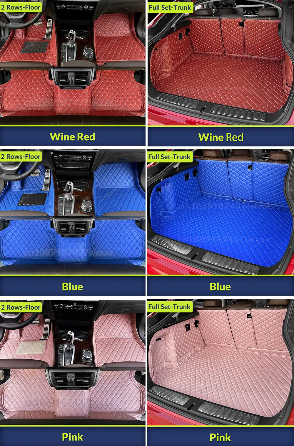 Luxury Floor & Trunk Mats for Chery Omoda 5 (2022–2024)