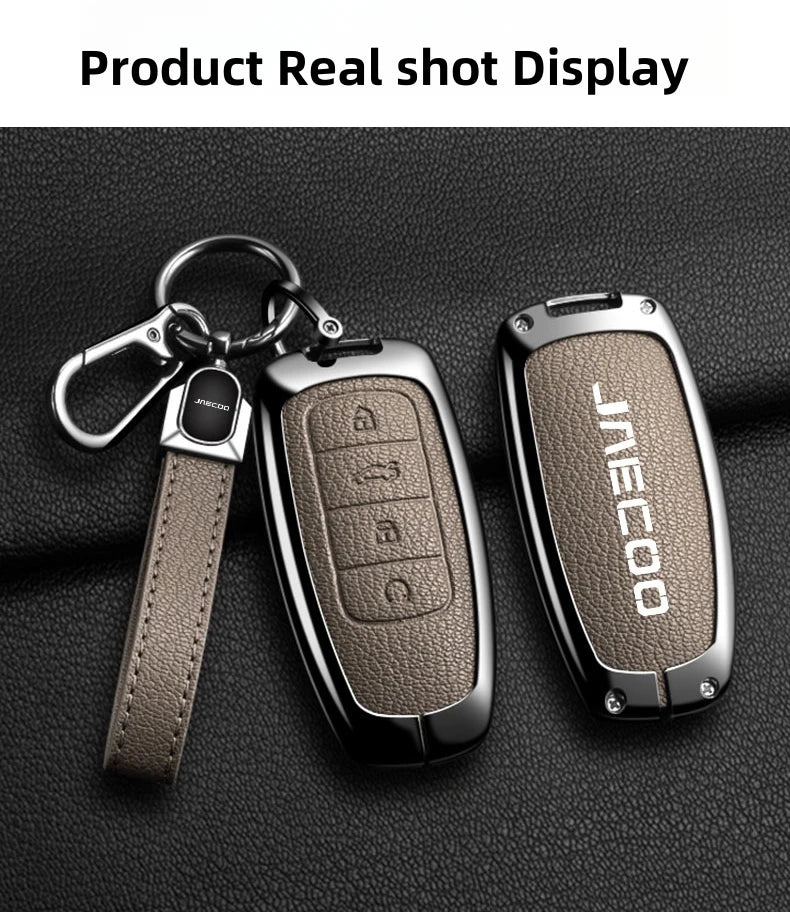 Galvanized Alloy Key Case for Omoda JAECOO J6, J7, J8, Phev 2023-2025