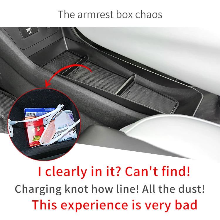 Mini Center Console Storage Tray for BYD Dolphin Mini / Seagull
