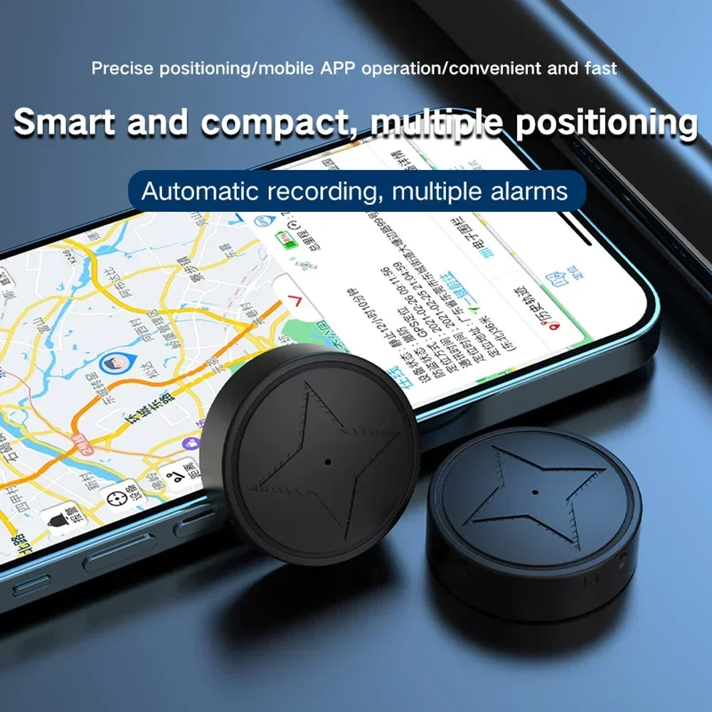 Mini GPS Tracker – GSM Anti-Theft Car Locator with App Control