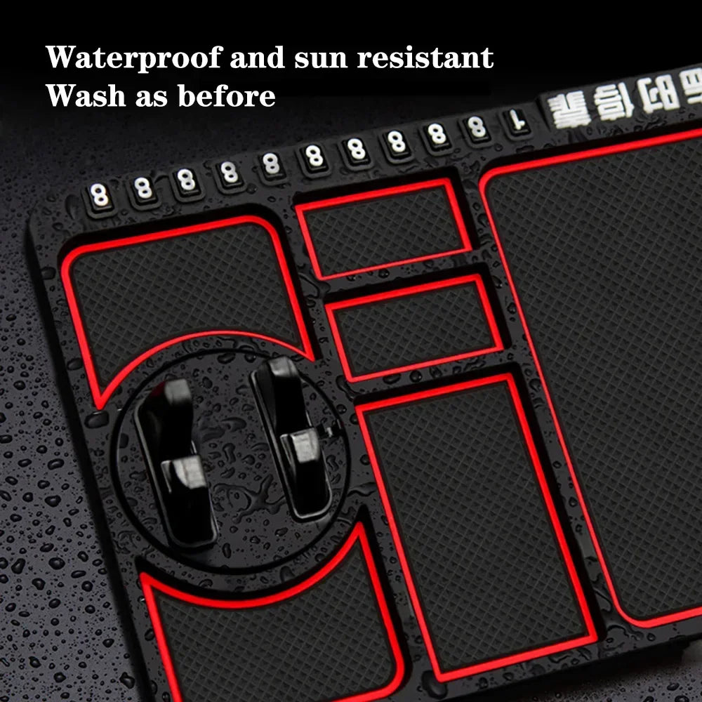 Car Anti-Slip Dashboard Mat & Phone Holder