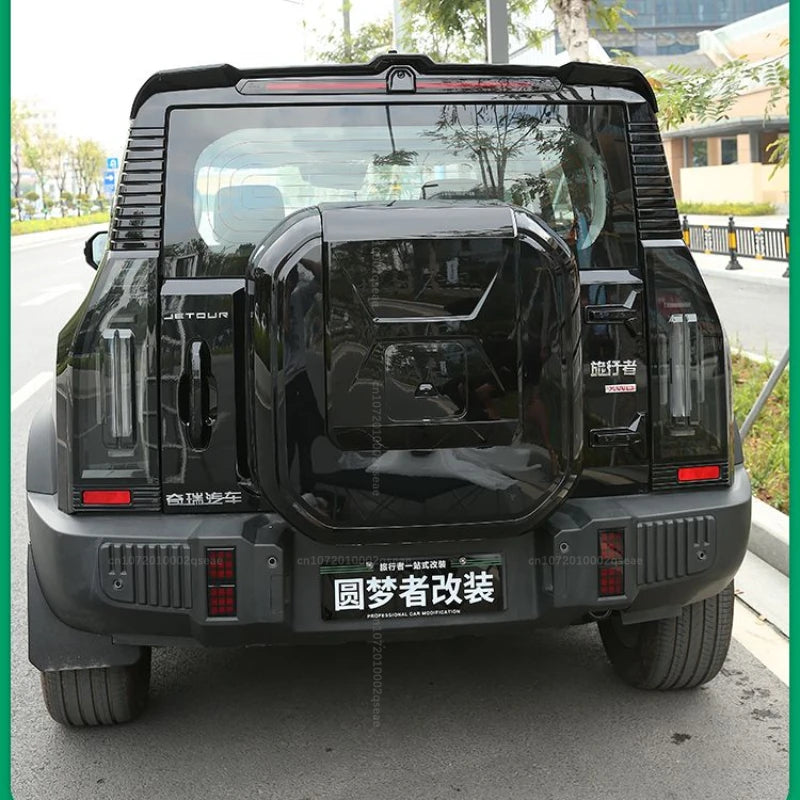 Chery Jetour Traveller T2 2023-2024 Glossy Black ABS Tail Wing Spoiler