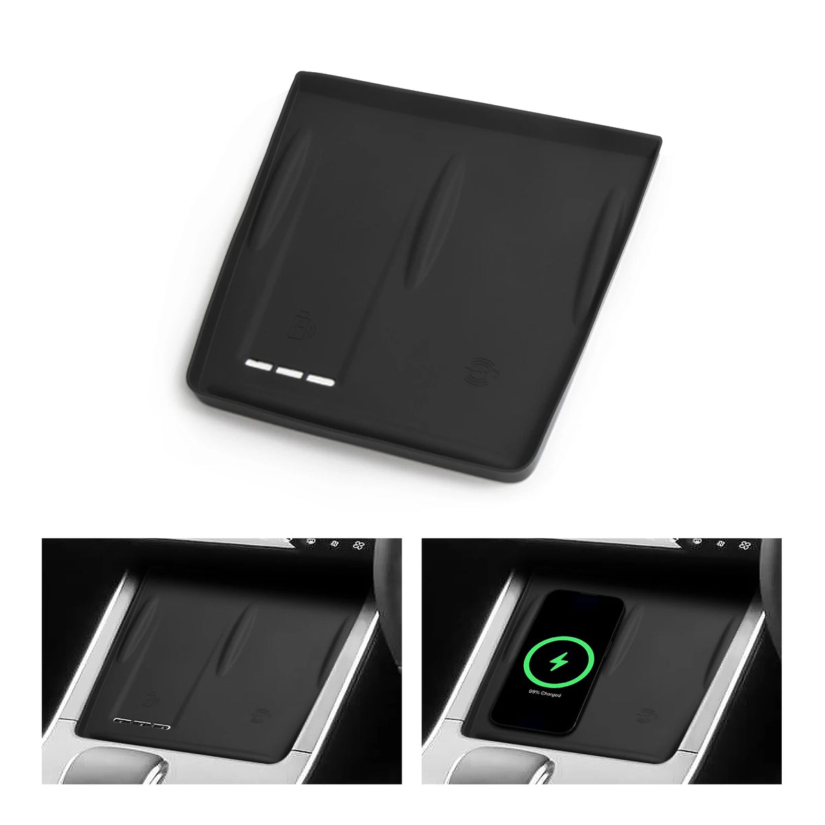 Anti-Slip Silicone Charger Pad for Chery OMODA 5 C5 Fuel 2022–2025