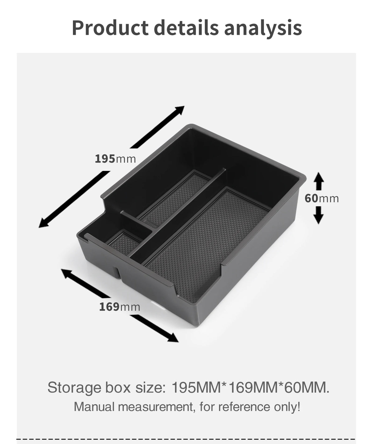 Center Console Armrest Storage Box for Chery OMODA 5 (2023–2024)