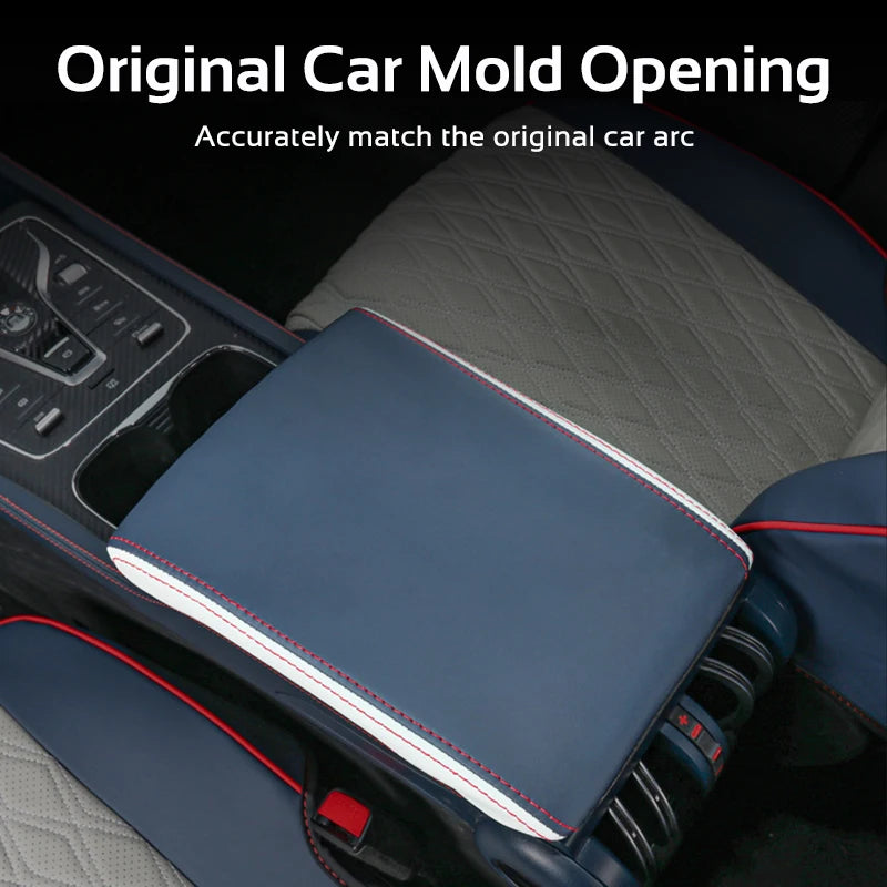 BYD Atto 3 Armrest Cover – PU Leather Pad