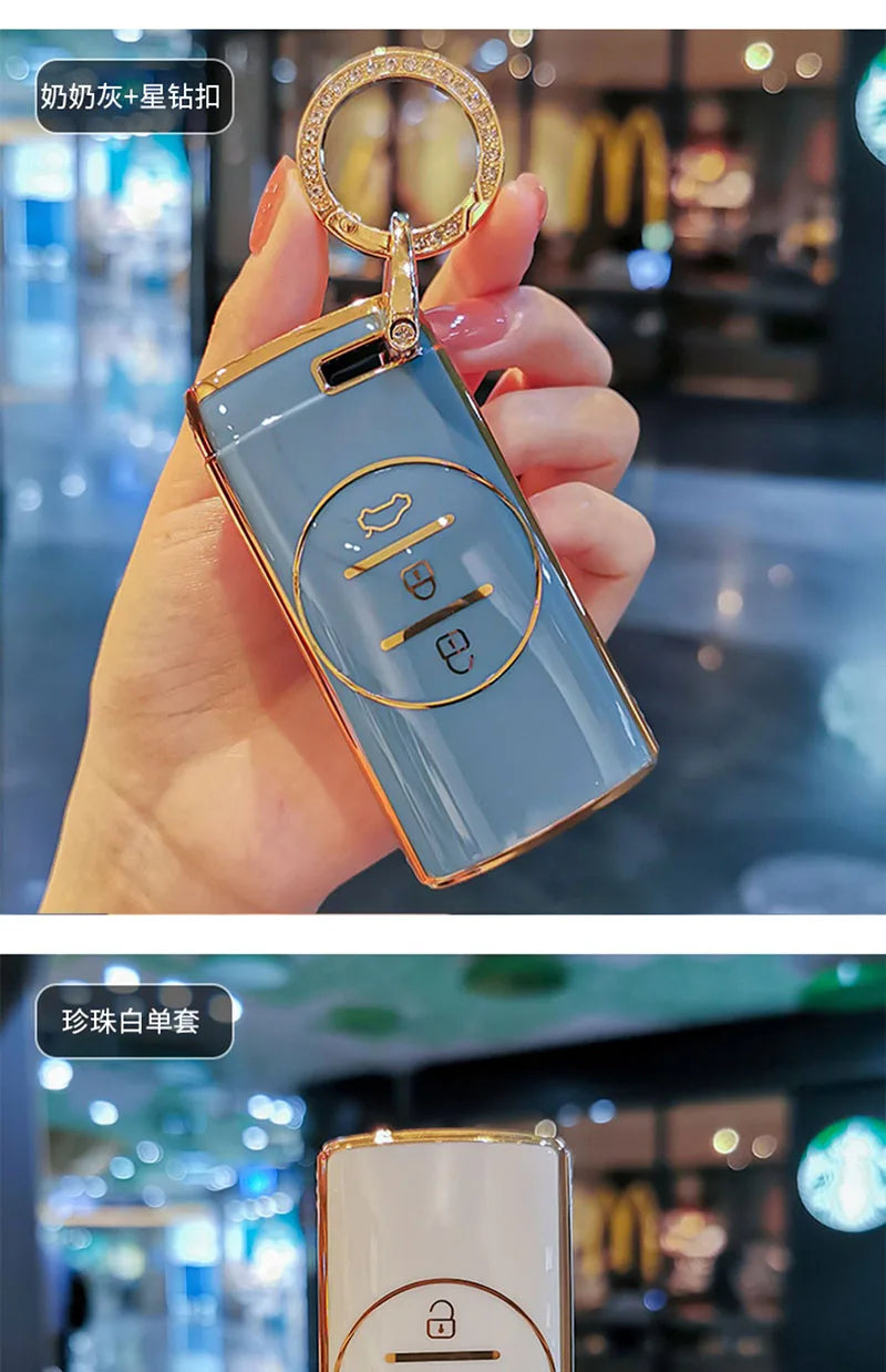 TPU Remote Key Cover for Chery Tiggo / Arrizo / Exeed Series