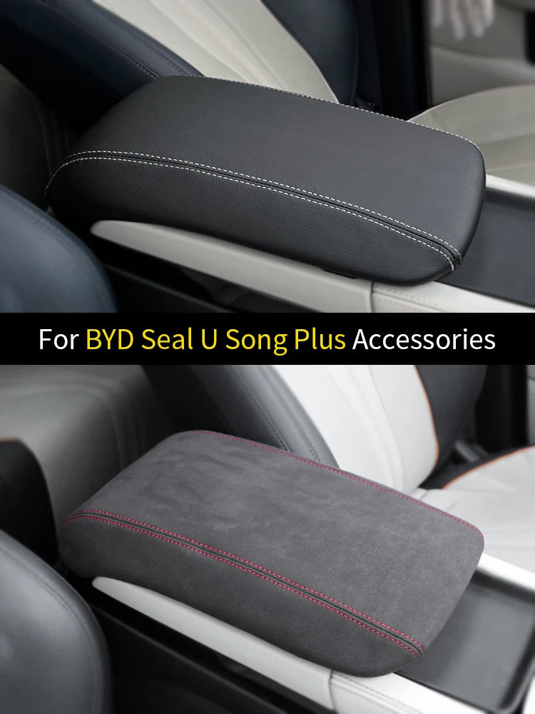 Leather Armrest Cover for BYD Seal U & Song Plus (2022–2024)