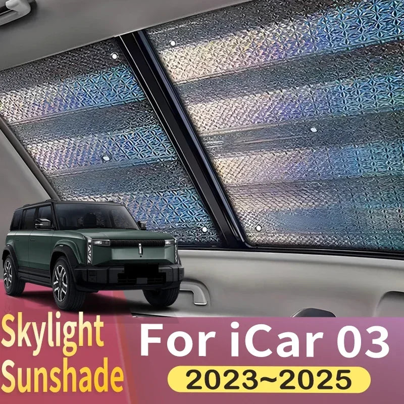 Sunroof Sunshade for iCar 03 / Jaecoo J6 (2023–2025)