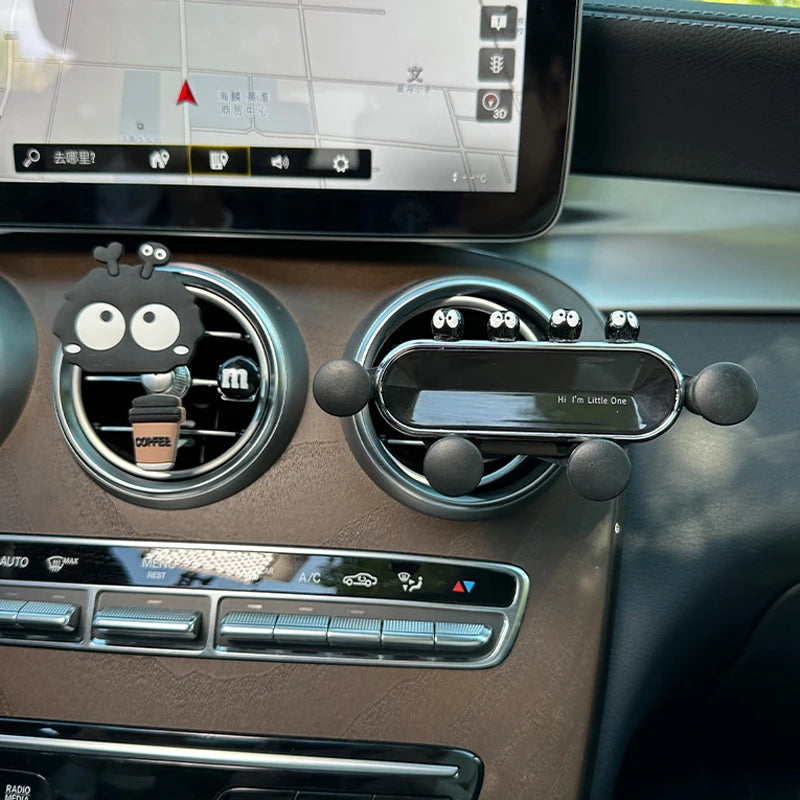 Cartoon Gravity Car Phone Holder – Air Vent Mount
