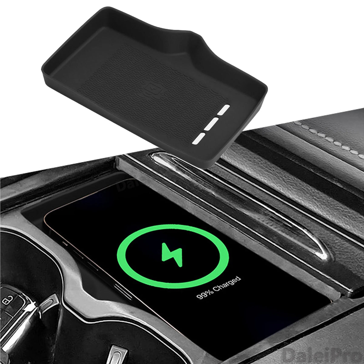 Anti-Skid Silicone Charger Panel Pad for Chery Omoda C5 EV 2024–2025