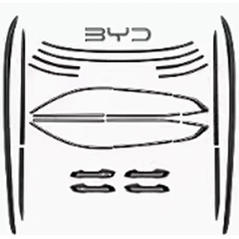BYD Song Plus DM-i EV Badge Set (2023–2024)