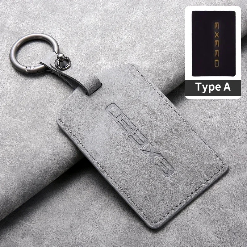 Leather Key Case for Chery EXEED – Stylish Car Fob Cover