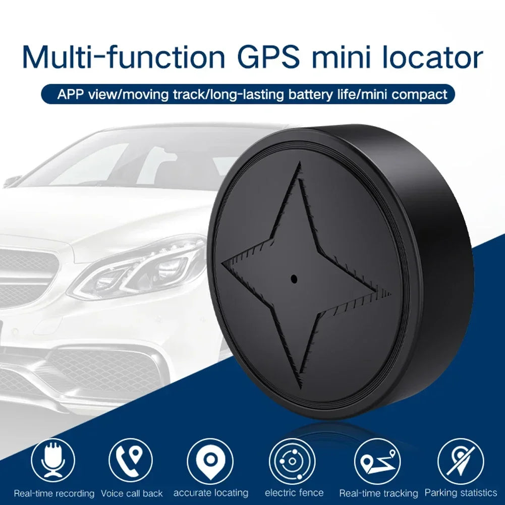 Mini GPS Tracker – GSM Anti-Theft Car Locator with App Control