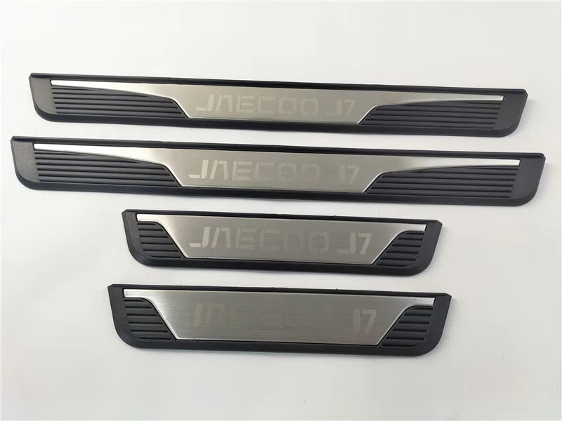 4PCS Door Sill Plates for Chery Jaecoo J7 2023-2024
