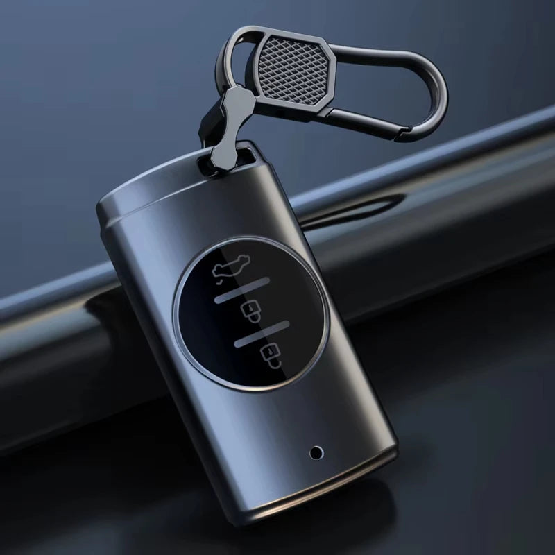 Titanium Gray Smart Key Case Cover – Chery Tiggo 4/5X/7 Pro/8, Exeed TXL/LX