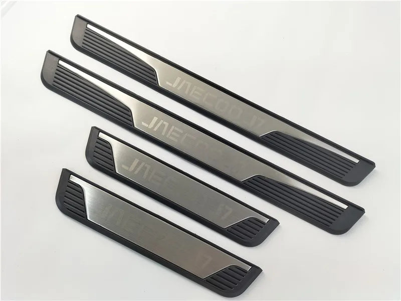 4PCS Door Sill Plates for Chery Jaecoo J7 2023-2024