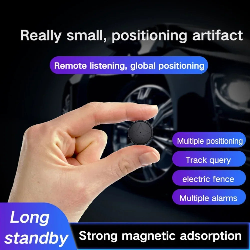 Mini GPS Tracker – GSM Anti-Theft Car Locator with App Control