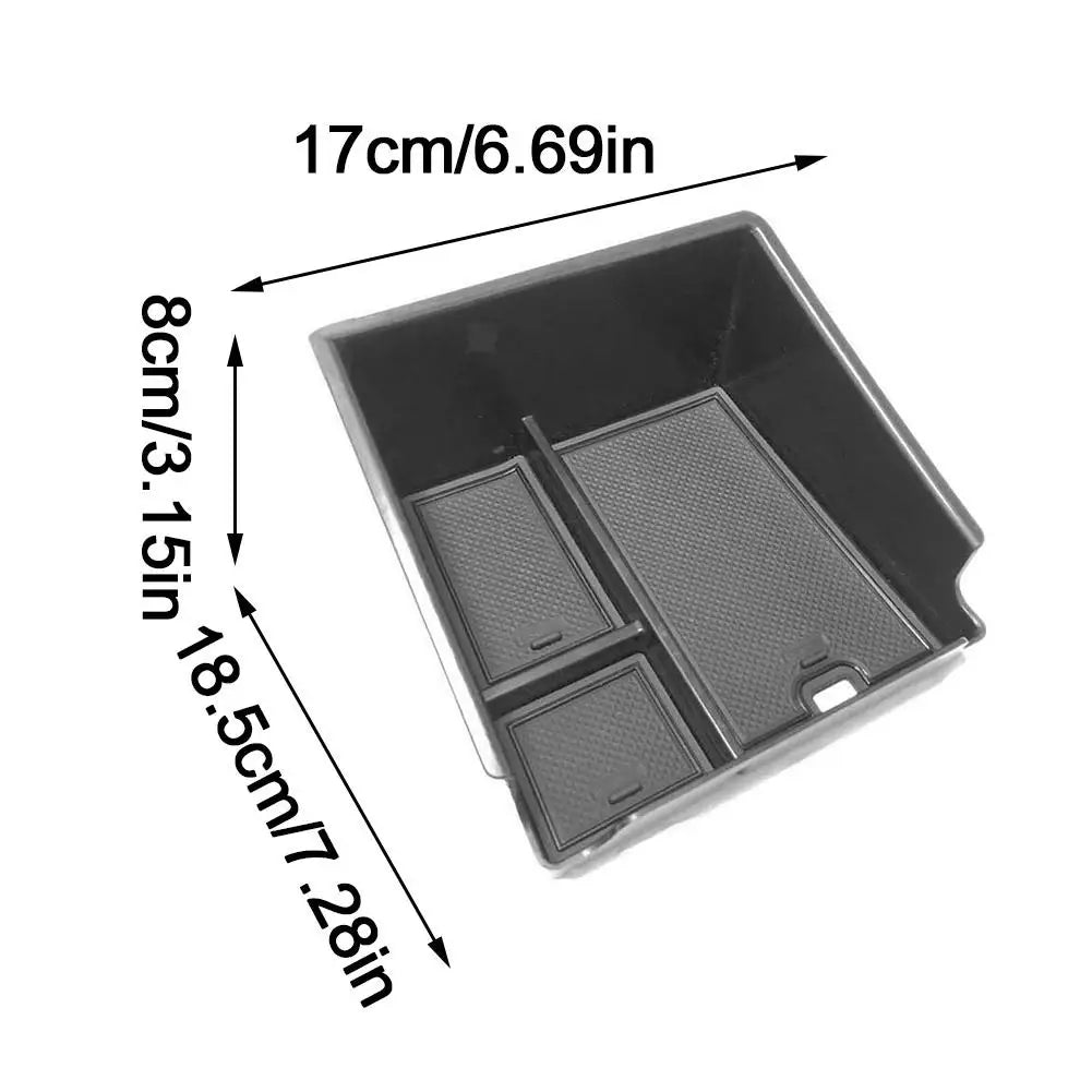 Console Armrest Organizer for BYD Seal 2022 – 3-Compartment Tray