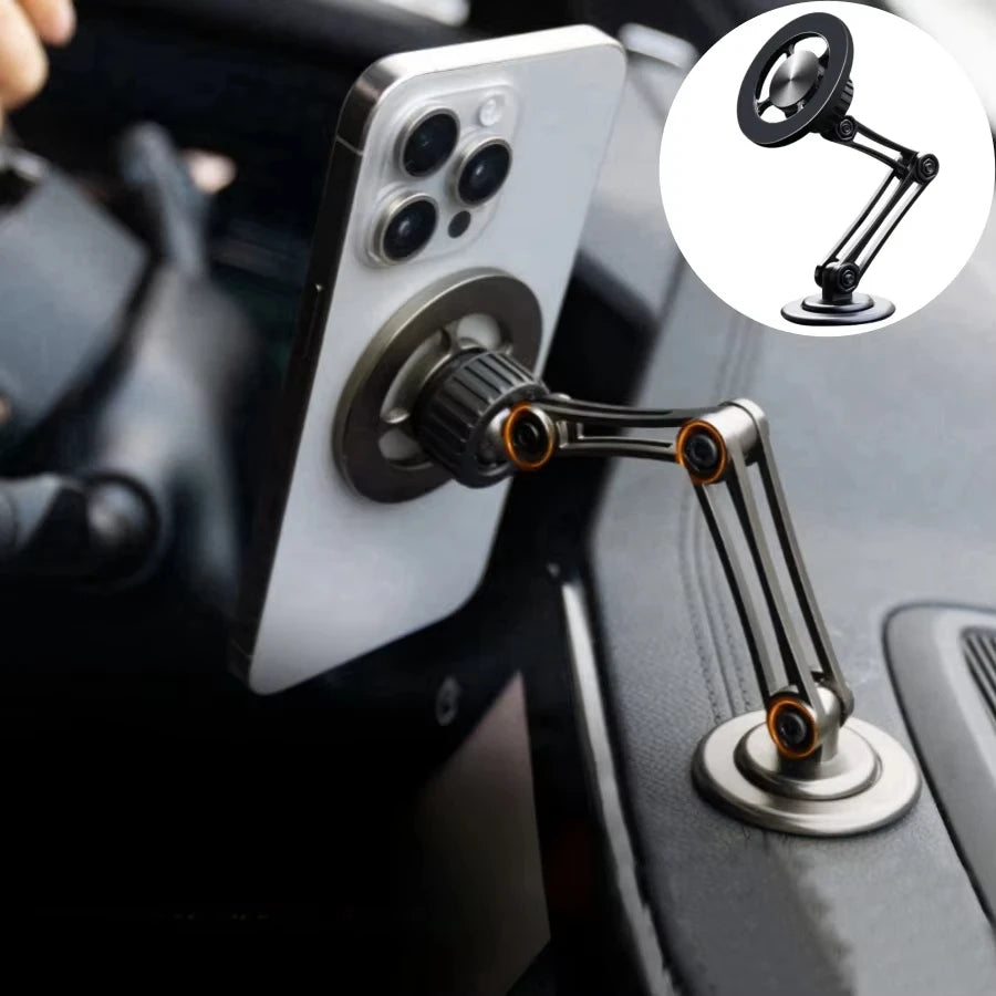 Magnetic 360° Foldable Car Phone Stand