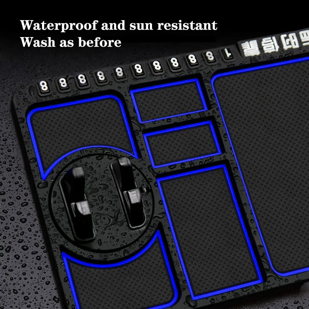 Car Anti-Slip Dashboard Mat & Phone Holder