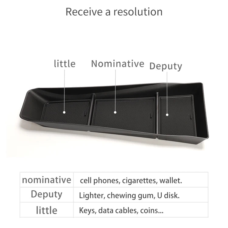 Mini Center Console Storage Tray for BYD Dolphin Mini / Seagull