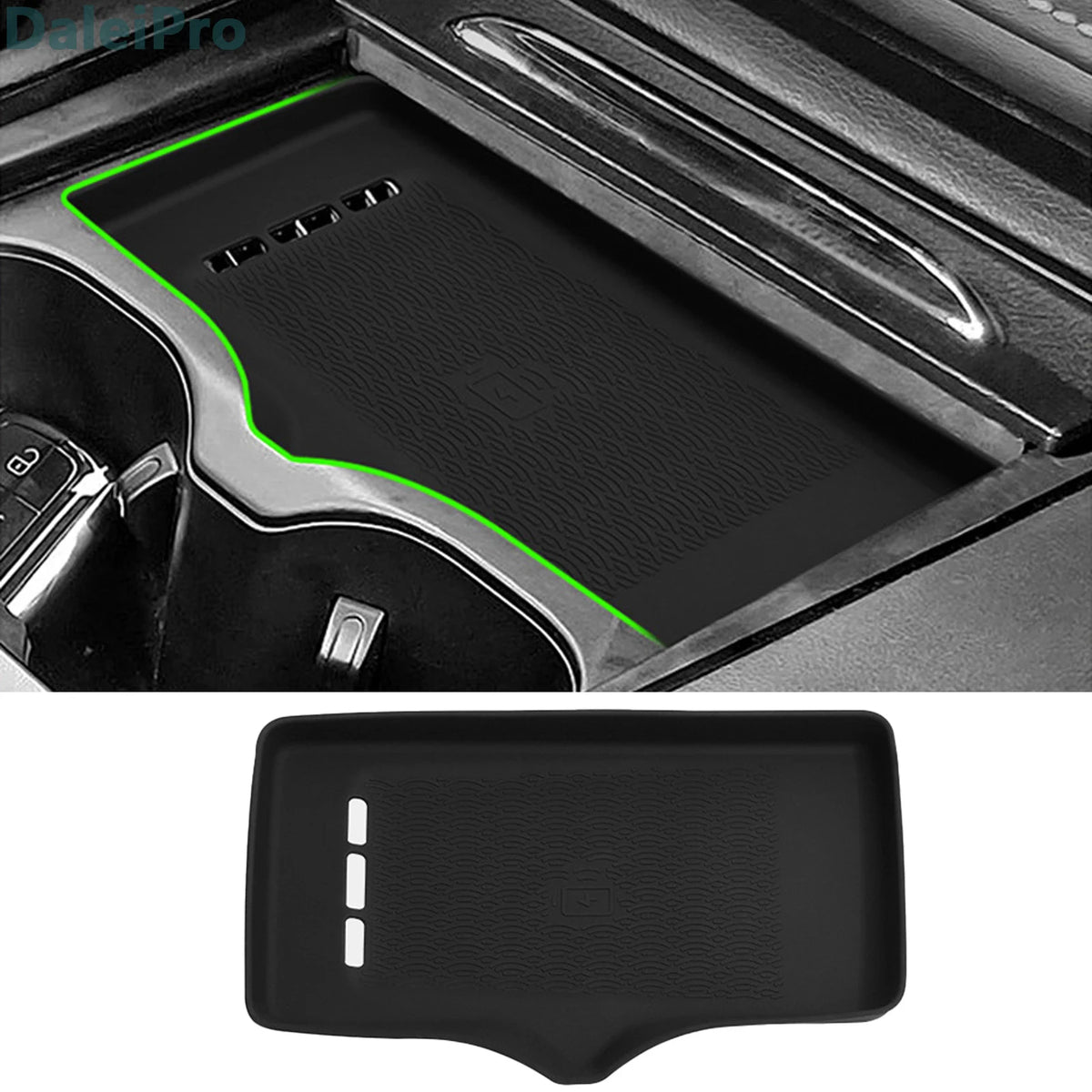 Anti-Skid Silicone Charger Panel Pad for Chery Omoda C5 EV 2024–2025