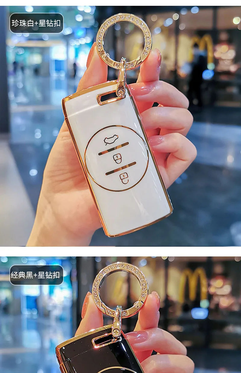 TPU Remote Key Cover for Chery Tiggo / Arrizo / Exeed Series