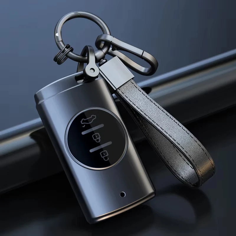 Titanium Gray Smart Key Case Cover – Chery Tiggo 4/5X/7 Pro/8, Exeed TXL/LX