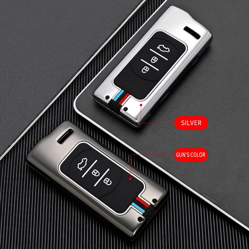 Zinc Alloy Remote Key Case Cover for Chery Tiggo & Arrizo Models