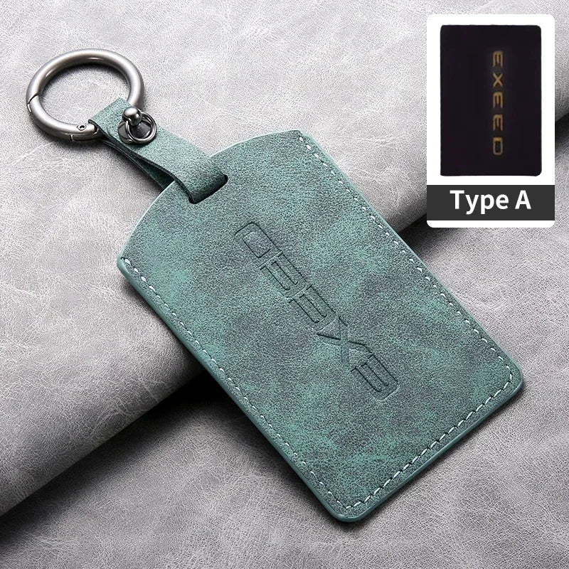 Leather Key Case for Chery EXEED – Stylish Car Fob Cover