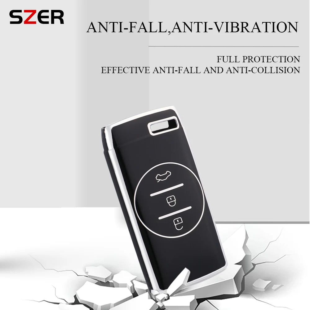 TPU Key Cover for Chery Tiggo, Arrizo, Exeed – 2021+