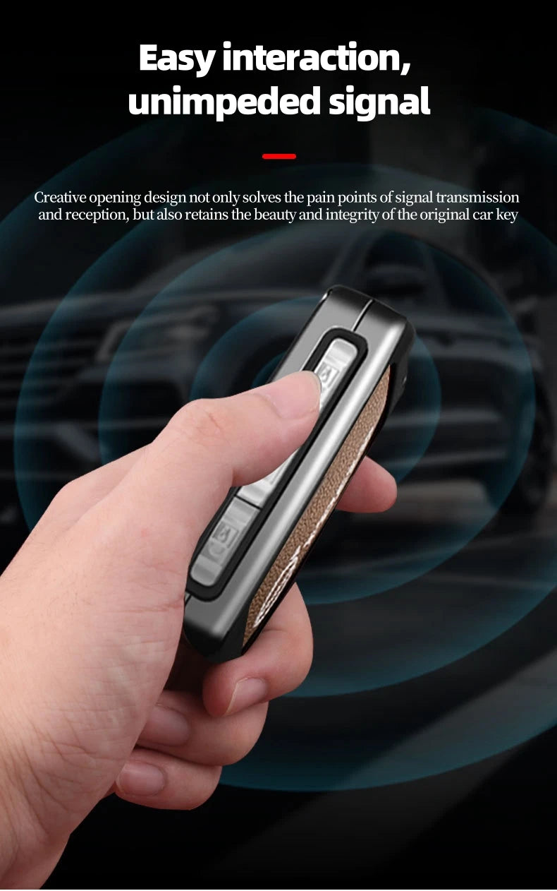 Galvanized Alloy Key Case for Omoda JAECOO J6, J7, J8, Phev 2023-2025