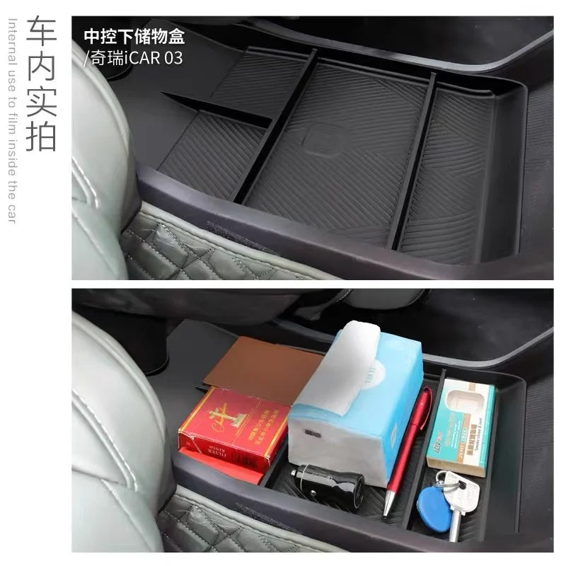 Storage Box for Chery Jaecoo 6 / iCar 03 Center Console