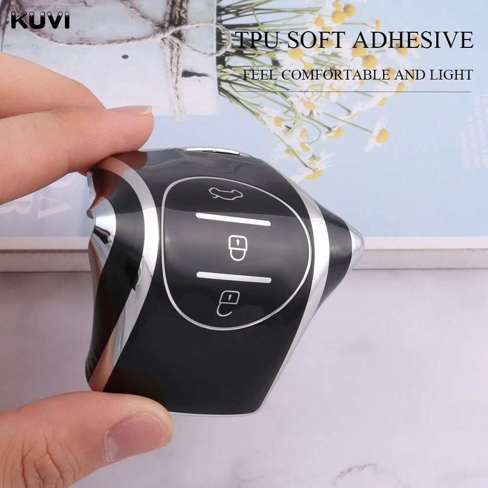 TPU Key Cover for Chery Tiggo & Exeed – Fashion Protective Shell Case