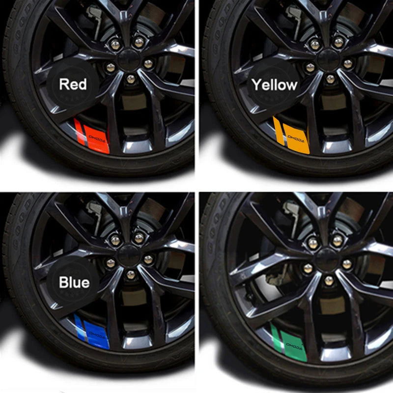 Omoda C5/C5 FX Wheel Stickers – 6pcs