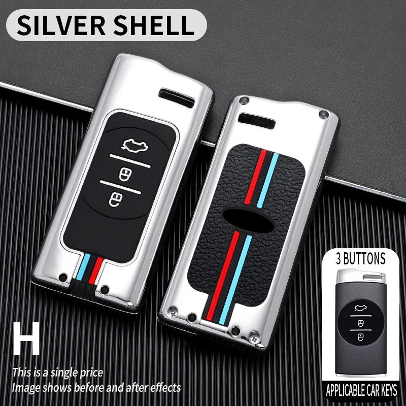Zinc Alloy Remote Key Case Cover for Chery Tiggo & Arrizo Models