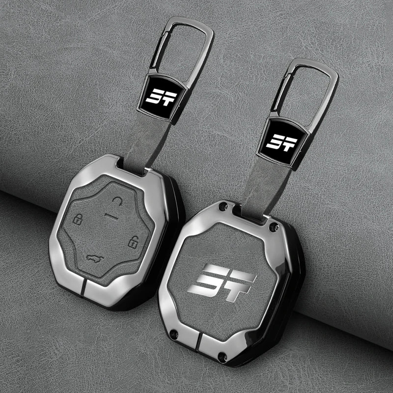 Zinc Alloy Leather Keychain for Chery Jetour T2 / Traveller