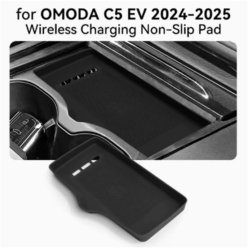 Central Control Armrest Storage Box for Chery Omoda C5 EV 2024–2025 (LHD)
